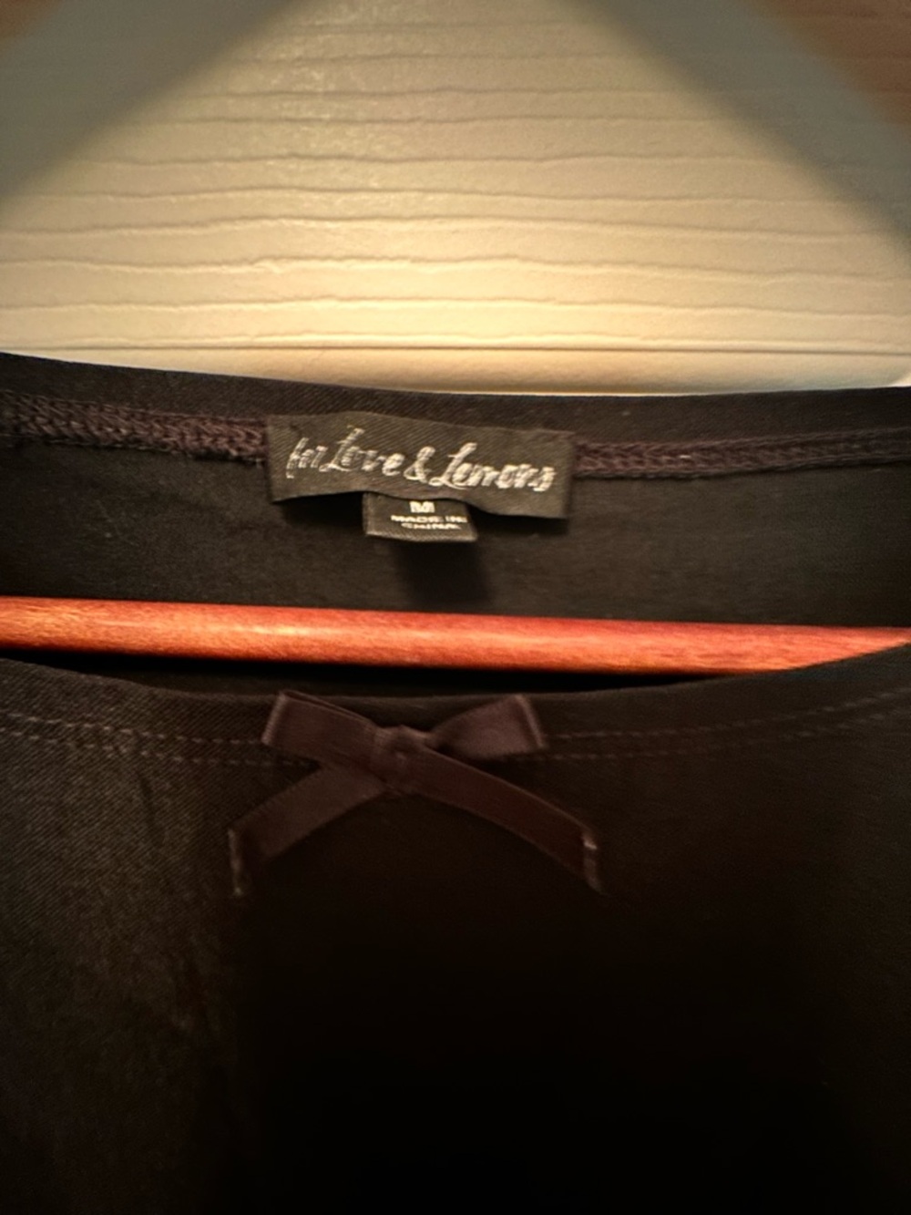 For Love & Lemons Kindred Black Tiered Mini Dress - Size Medium - NWOT - Picture 12 of 14